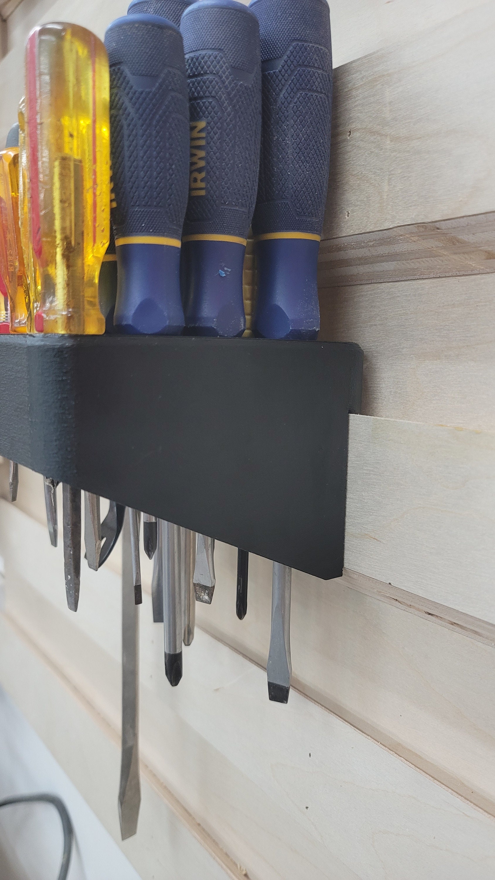French Cleat Screwdriver Rack Etsy