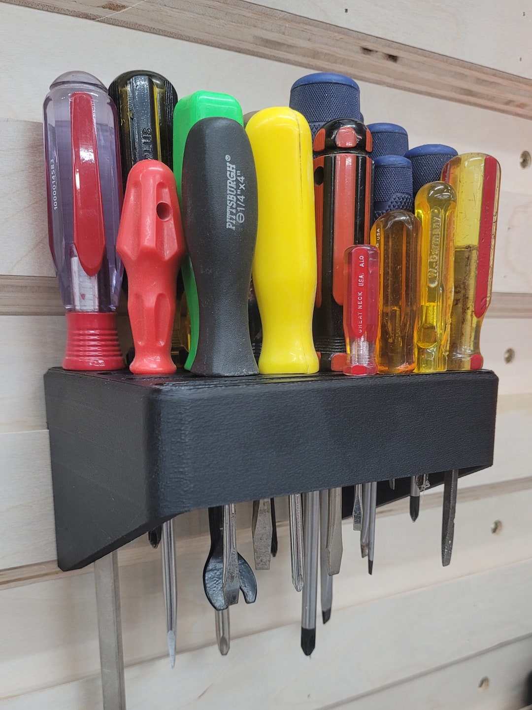 French Cleat Screwdriver Rack Etsy