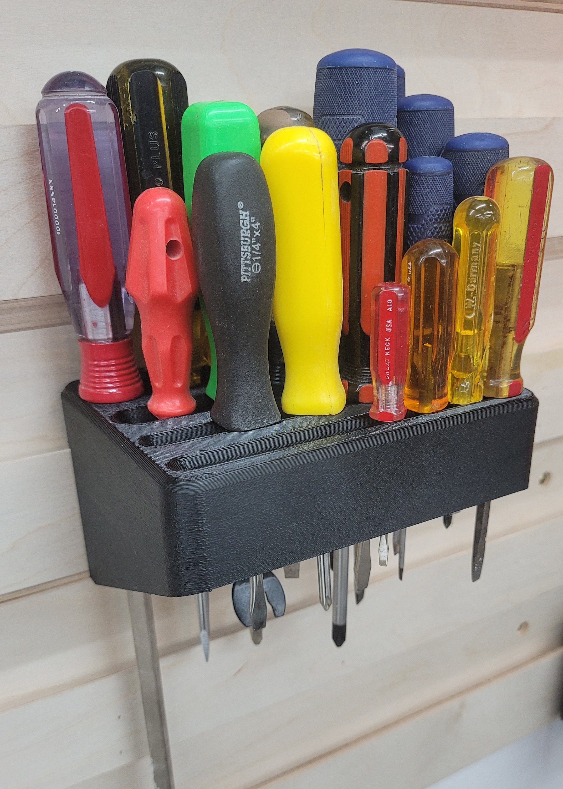 French Cleat Screwdriver Rack Etsy