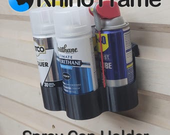 French Cleat Spray Can Rack