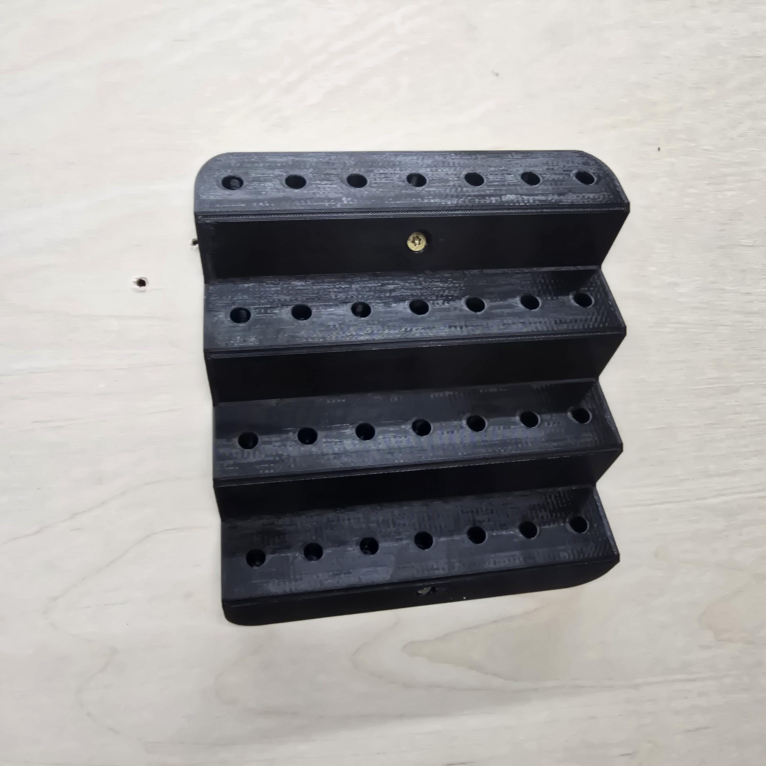 Wall Mount Router Bit Rack - Etsy