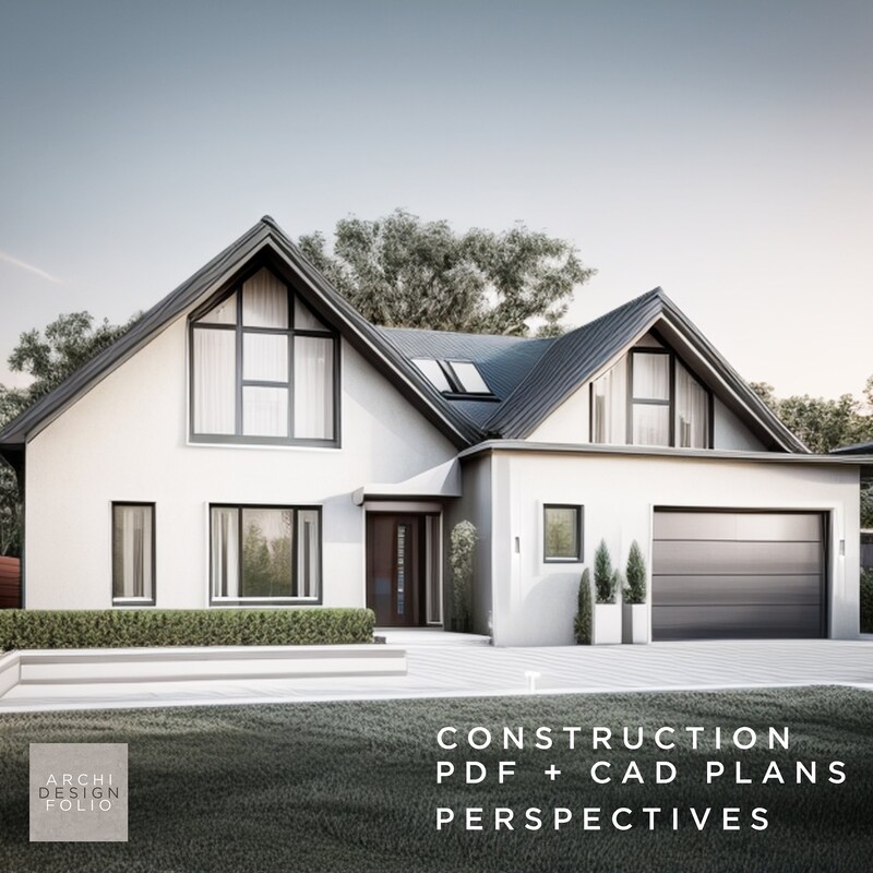 House Design Cad - Etsy