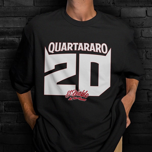 Fabio Quartararo Shirt, MotoGP Fans Gift, MotoGP El Diablo, Bootleg Tshirt, Championship, El Diablo Tshirt, MotoGP Tee, El Diablo 20