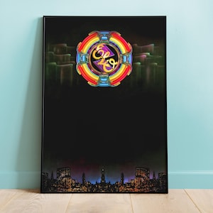 Póster de Electric Light Orchestra A New World Record Album, arte de pared retro, póster de música retro, decoración del hogar, arte de pared, póster de ELO