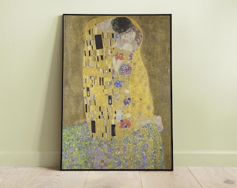 グスタフ・クリムトの「接吻」（1907–1908年）、近代肖像画、アール