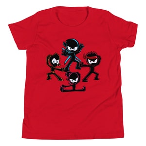 T-shirt Ninja Kidz a maniche corte da bambino