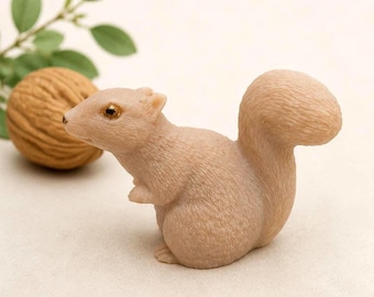 Handmade Squirrel Goat Milk Soap | Woodland Animal Soap | Cute Forest Decor Soap | Cottagecore Gift | Nature Inspired Soap