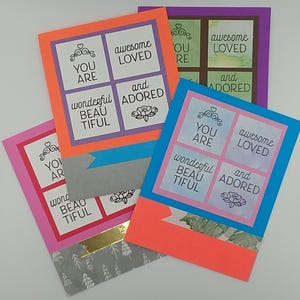 Vous êtes génial Cartes de voeux faites main