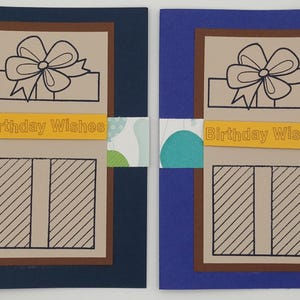 Cadeaux d'anniversaire : cartes de voeux faites main