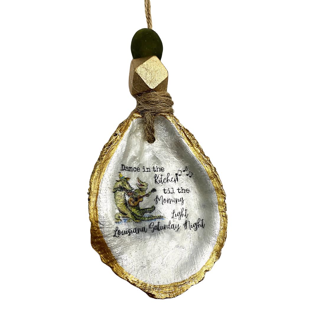 Fais Do Do Louisiana Oyster Shell Ornament Charm - Etsy