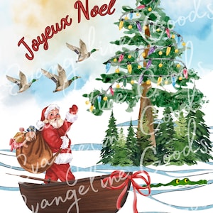 Joyeux Noel Cajun Luizjana Świąteczne cliparty