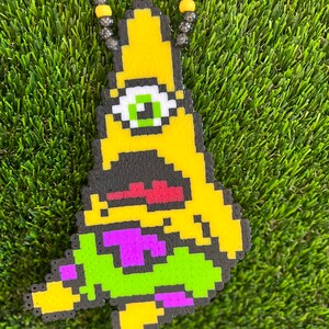 PATRONICS SUBTRONICS X PATRICK Perler Necklace Rave Trippy Large Plur ...