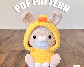 Häschen Häkelanleitung - Ostern Amigurumi Plushie PDF - Hase Spielzeug