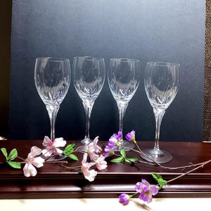 Leaf Etched Crystal Goblet - Etsy