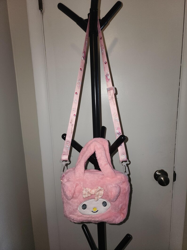 Cute Hello Kitty Pink Purse or Pink Bunny Purse/Backpack/Handbag image 9