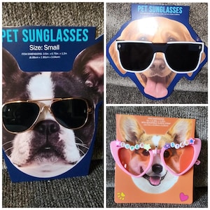 Adorable Cute Pet Aviator Sunglasses For Your Dog Or Cat