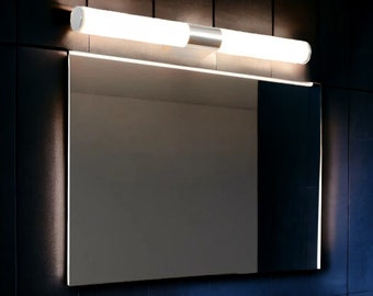 Modern Waterproof LED Mirror Light Tube Wall Lamp Ideal for Bathroom Lighting