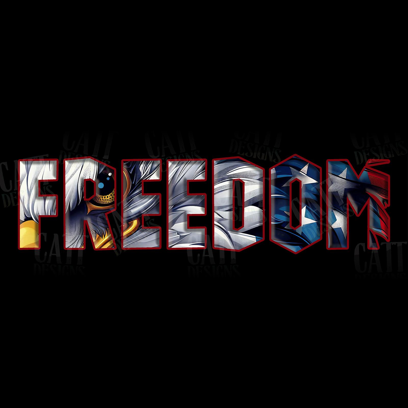 FREEDOM Digital File Png - Etsy