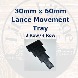 30mm x 60mm Cavalry Movement Tray: Wargaming Base