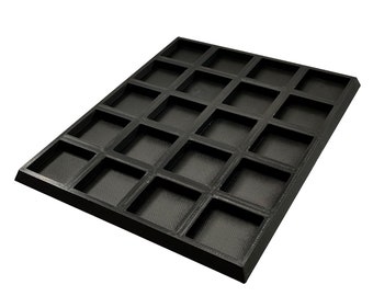 20mm to 25mm Movement Tray Adapter - do not rebase your minis! Perfect for Warhammer Old World