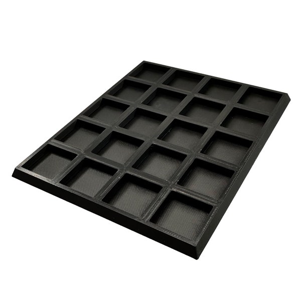20mm to 25mm Movement Tray Adapter - do not rebase your minis! Perfect for Warhammer Old World