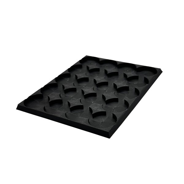 25mm Round Movement Tray Adapter - do not rebase your minis! Perfect for Warhammer Old World
