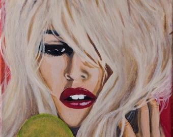 ブリジット・バルドーのオリジナル絵画