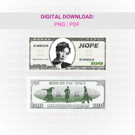 Hobi Dollar Money, Hope on Stage Dollar Bank Notes, Hope