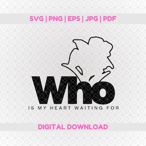 Kpop Who Svg Png, Calcomanía de Jimin, Regalo de merchandising de Kpop para el ejército, Archivos de corte vectorial, Kpop Svg, Clip Art de Kpop Muse, Imprimible