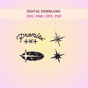 Kpop SVG Png, Tubatu Svg, Kpop Act Promise, Decalcomania Kpop, Tubatu, Adesivo MOA, Clip Art Kpop, File di taglio vettoriale, Stampabile