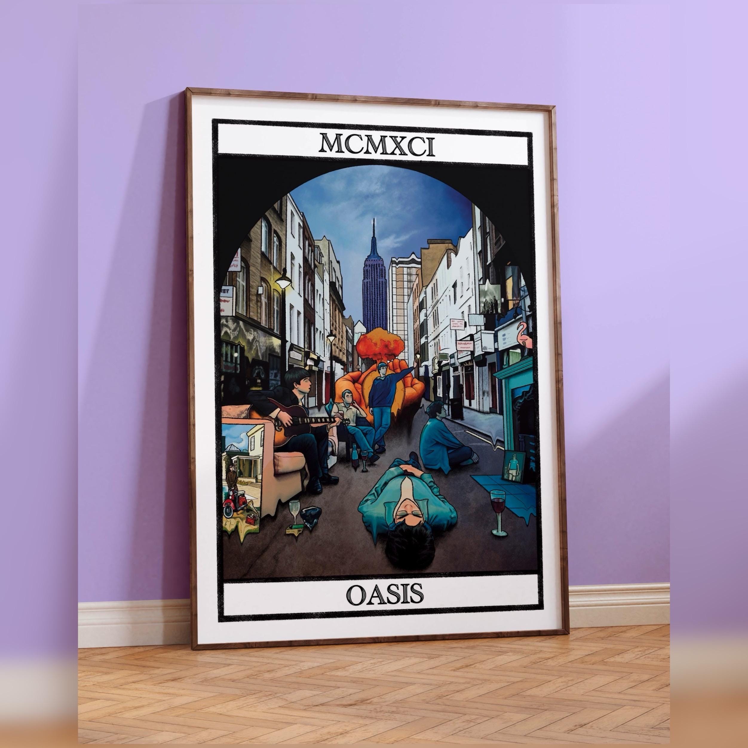 当時物！非売品レア！OASIS B2サイズ　ポスター　オアシス 当時物！非売品レア！OASIS B2サイズ ポスター オアシス 当時物