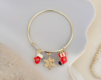 Christmas Charm Bracelet