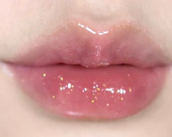 Lip Gloss Douyin Non-Stick | Jelly Lip Glaze Lacquer | Glittery Kpop Idol Makeup | Glossy Colored Lip Stick | Anime Lip Balm Chinese Beauty
