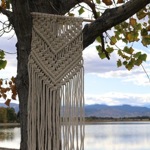 Beautiful Bohemian Handmade Macrame Wall Hanging