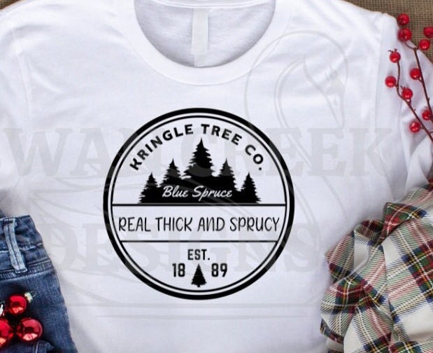 Kris Kringle Tree Co. SVG PNG Etsy