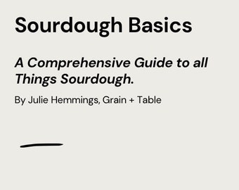 Sourdough Basics E Book (digital download)