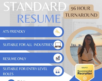 2025 Junior Resume For Entry Level Positions | Custom Resume Writing Service | ATS Resume Template