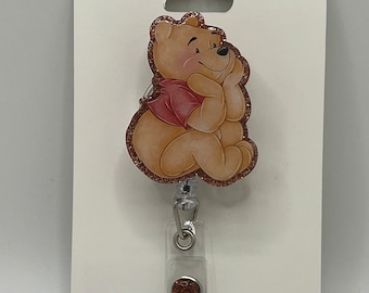 Pooh Bear Badge Reel