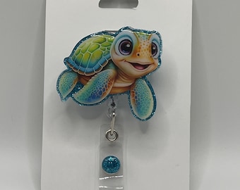 Sea Turtle badge Reel