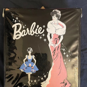 Black barbie case 1962 new arrivals