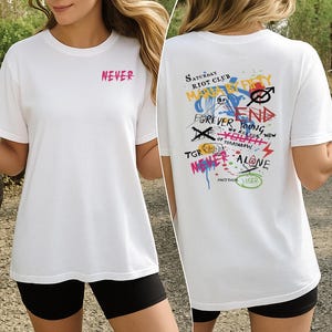 Oversized Slogan Tee - Etsy
