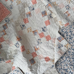 Single Irish Chain Quilt Pattern (5 sizes- Beginner Friendly)