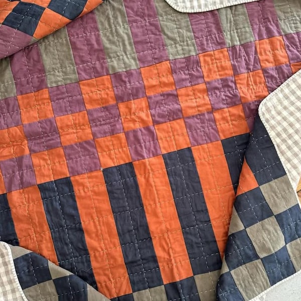 Chunky Charlie Quilt Pattern (Fast and Beginner Friendly)