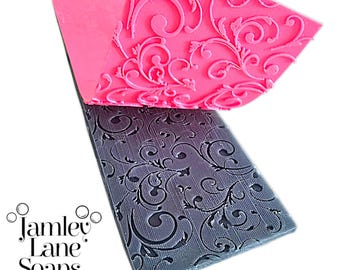Swirl Soap Impression Mat: Custom Soap Making Supplies