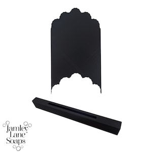 Wavy Pyramid Soap Scraper: Custom Soap Making Supplies