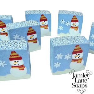 Snowflake Soap Impression Mat: Custom Soap Making Supplies image 4