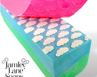 Clouds Soap Impression Mat: Custom Soap Making Supplies
