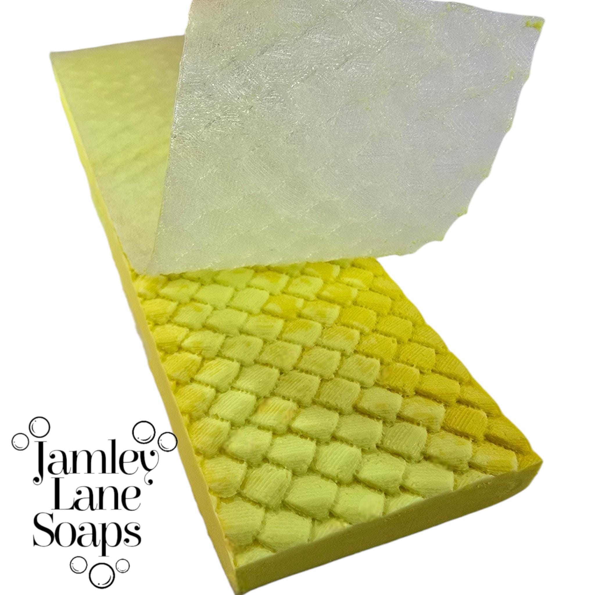 3D Snakeskin Soap Impression Mat: Custom Soap Loaf Stamp