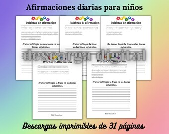 Palabras de afirmacion (Spanish Version)