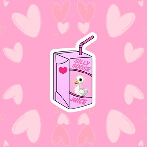 Silly Goose Sticker | Fun & Playful Design | Perfect for Laptops, Water Bottles, and More!